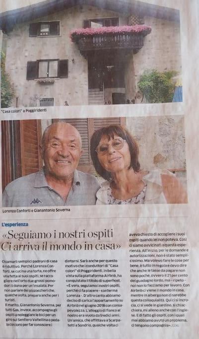 Casa Colori Villa Poggiridenti ภายนอก รูปภาพ